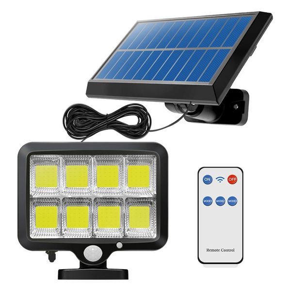 

solar lamps 160led light outdoor garden wall night lighting lamp motion sensor waterproof led 3modes remotecontrol