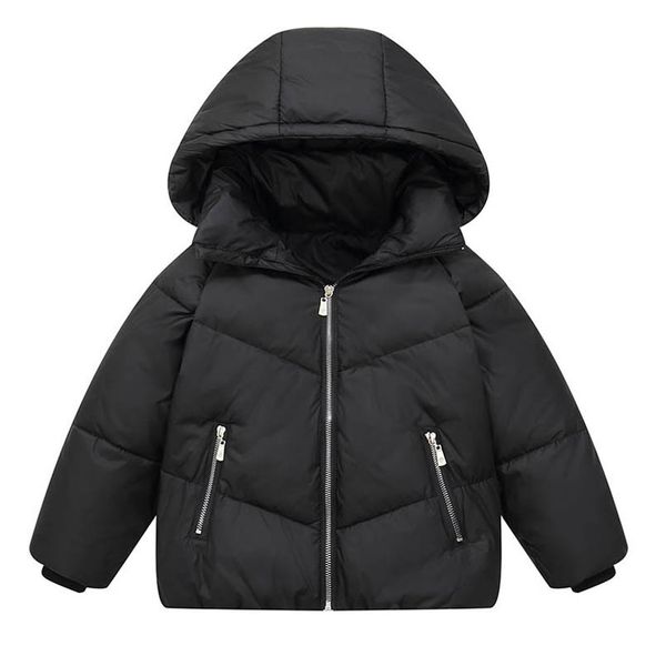 

girls boys down coat winter kids coats children outwear childrens clothes jackets hooded loose child jacket clothing warm b8597, Blue;gray