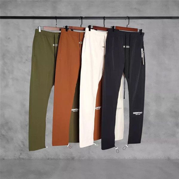 

kanye industrial style sports pants men's and women's drawstring pant justin bieber pocket sport, Black