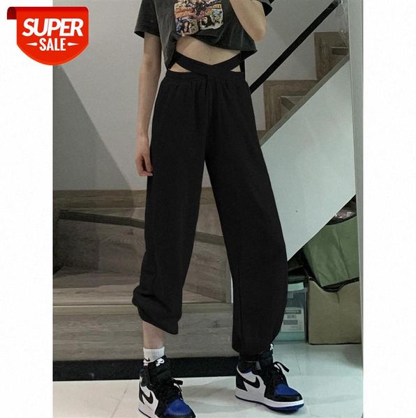 

[april 3rd 00:00 collection plus purchase] loose straight pocket casual sports trousers #p97t, Black;gray