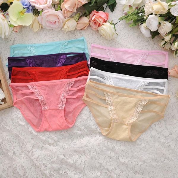 

women's panties women underwear lingerie erotic knickers low waist thongs ladies solid briefs underpants pant clothes, Black;pink