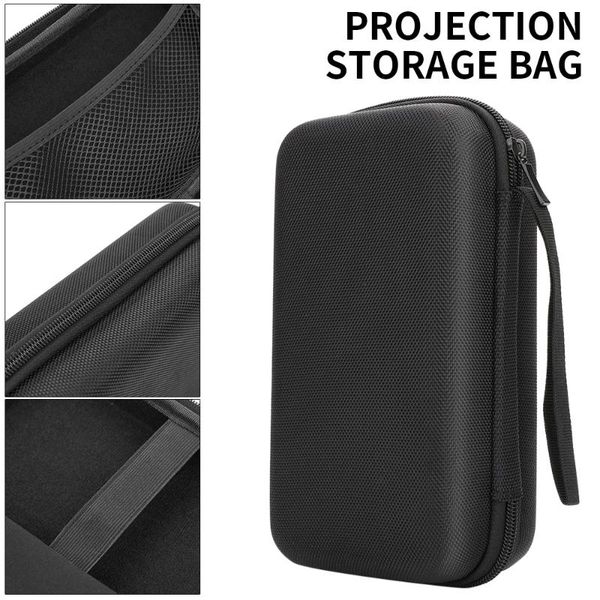 

giantree dlp mini projector bag, portable hard storage carry case travel bag for ufo p12 p10 p9 r7 (projector is not included) outdoor gadge