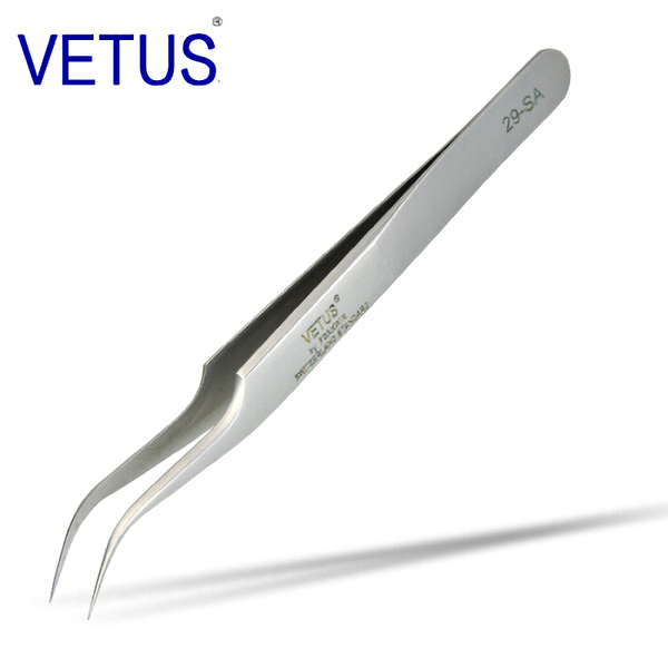 

eyebrow tools & stencils vetus original 29-sa tweezers hyperfine high precision non-magnetic anti-acid pincers eyelashes grafting manicure e