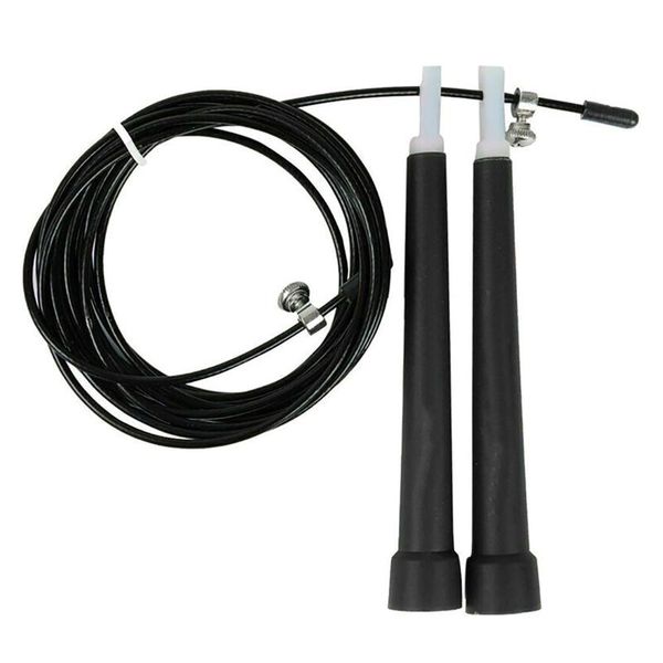

jump ropes bearing rope excercise fitness workout light steel wire skipping metal speed gym home indoor aerobic training