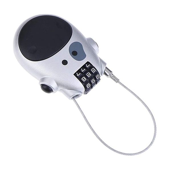 

bike locks password helmet lock with steel cable bicycle mini burglar accessories for motorcycle mtb scooter