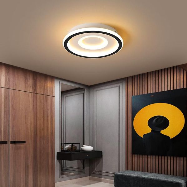 

nordic round aisle lamp ceiling led dia 25cm mounted creative kitchen lights square for home indoor