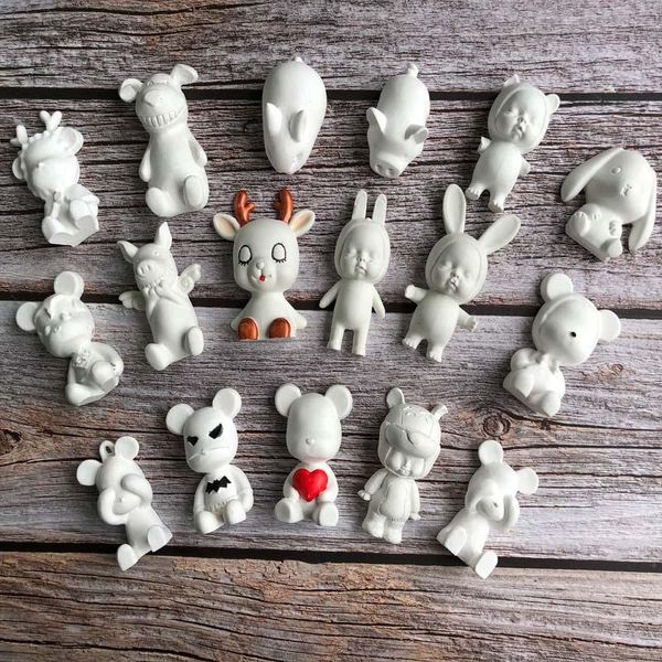 

cake tools bear/pig/ mousse silicone mold cookie ice cream fondant molds candy chocolate pudding mould decoration