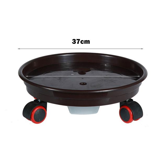 

planters & pots movable plant stand flower pot tray with universal wheel heavy duty rolling potted rack indoor outdoor balcony garden