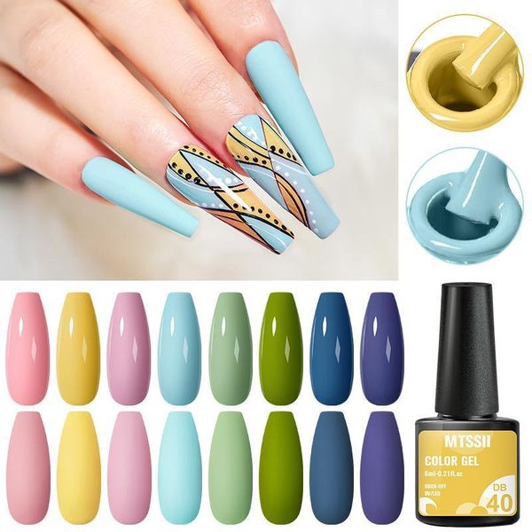 

mtssii gel nail polish set 9/11pcs kit hybrid varnishes uv led lamp kits nails art manicure1, Red;pink