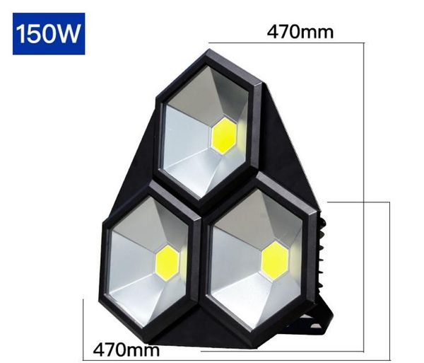 

floodlights [seven neon]2021 hexagon adjustable bracket 50/100w led road light street waterproof landscape lighting tower chandelier