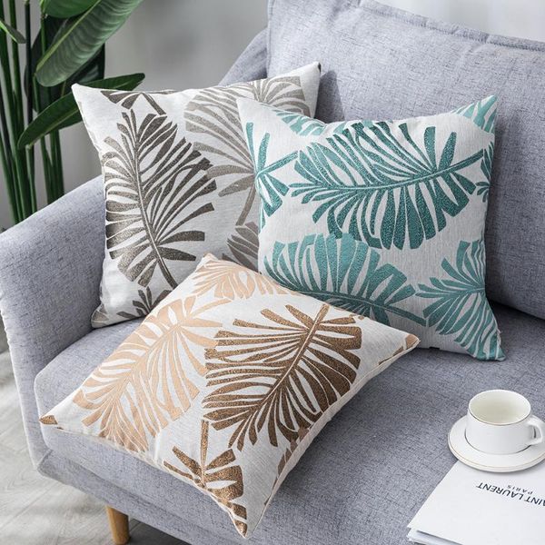

cushion/decorative pillow plant pattern velvet case ins style home decor cushion cover suede car pillowcase linen