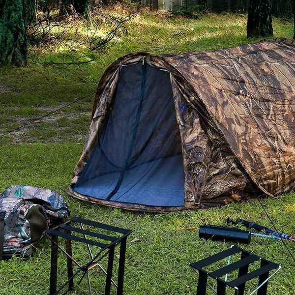 

hunting tent tactical camouflage sun shelter automatic air cushion sleeping pad outdoor camping fishing supplies tents and shelters