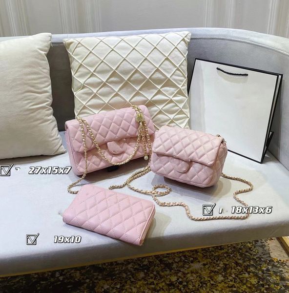 

3-piece set luxurys designers bag women handbag messenger oxidizing leather pochette metis elegant shoulder shopping bagsluxurious_bags 519