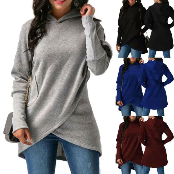 

women's hoodies & sweatshirts women fahshion sweatshirt ladies pullover autumn sports, Black