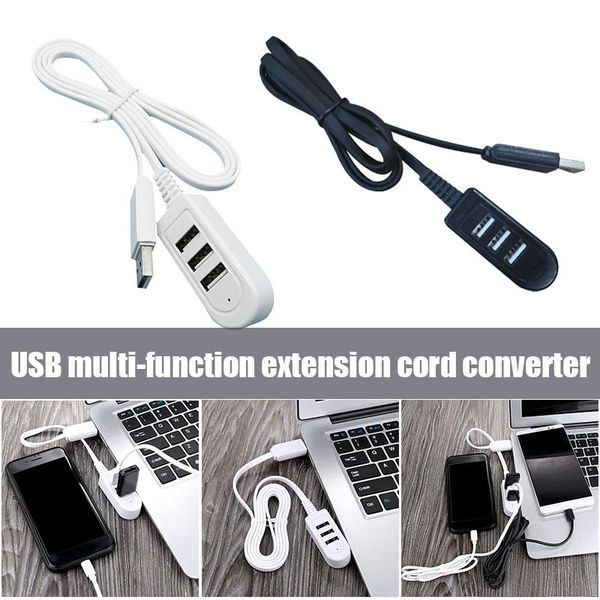 

hubs 3 port usb 2.0 multi high speed hub splitter expansion for desklappc max @m23