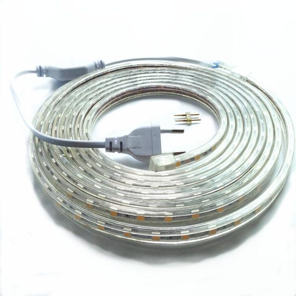 

60leds/m ip68 led strip light lm high 1m/2m/3m/4m/5m/6m/7m/8m/9m/10m+power plug strips