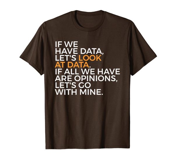 

analytics data science funny t-shirt, White;black