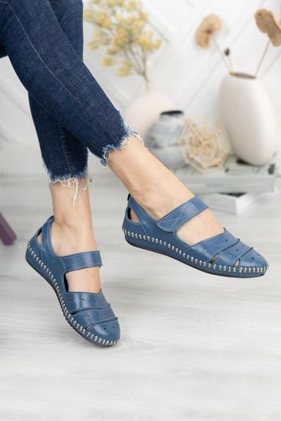 

sandals genuine leather women 's casual front indoor, Black