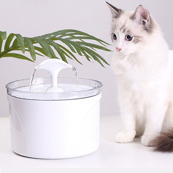 

cat bowls & feeders drinking fountain electric usb dog water dispenser feeder activated carbon multiple filtration purify