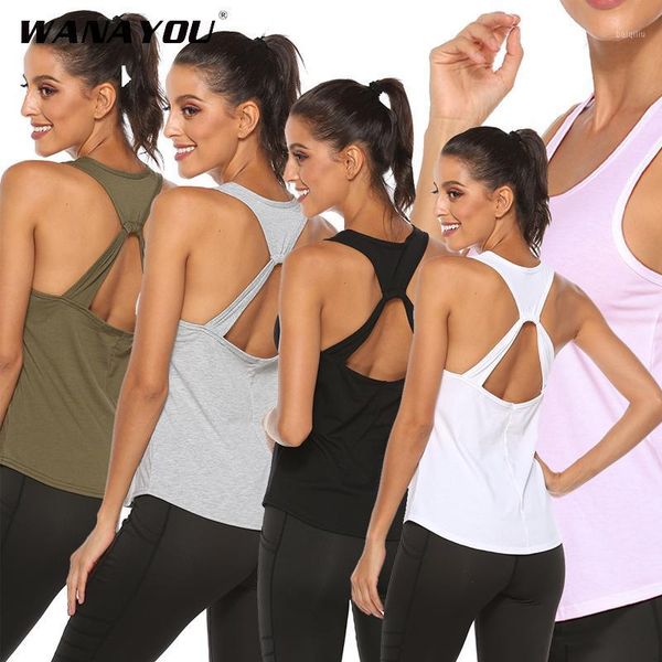 

sleeveless yoga shirt,soft exercise workout for women,comfortable breathable backless woman tank outfit