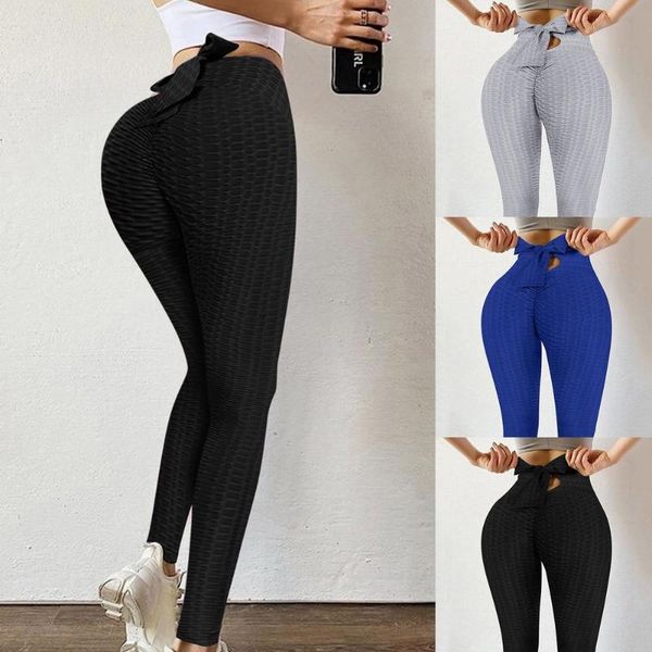 

yoga outfit female high waist hip lifting fitness pants booty body building slimming seamless quick drying breathable sportswear