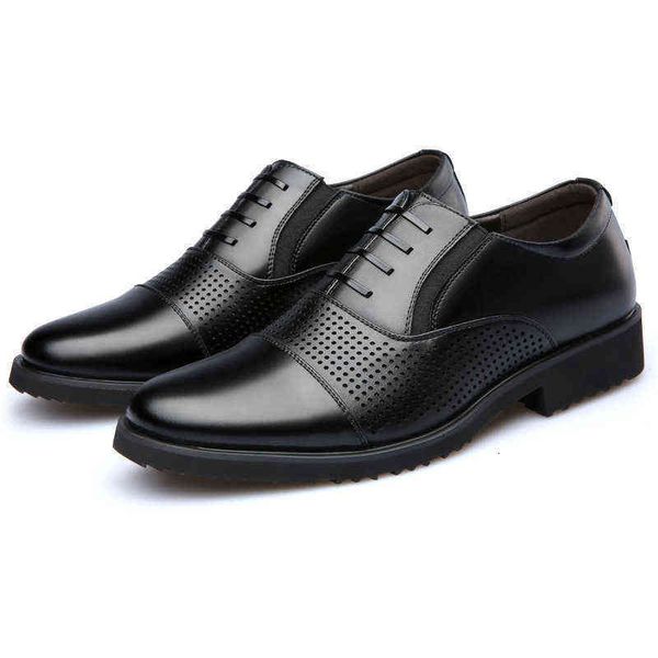 

three joint large size 45 men's sho busins officer's leather formal casual