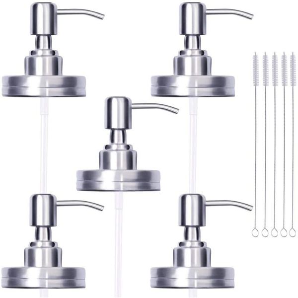 

liquid soap dispenser pump and lotion lid,proof for mason jars or diy (no jars)