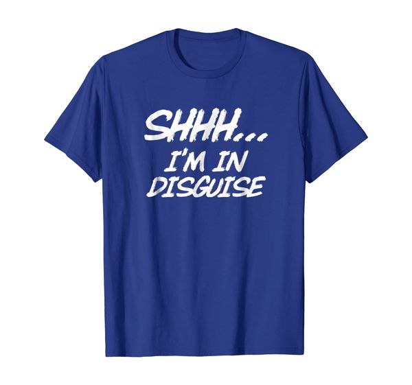 

Funny Spy Shirt "SHHH... I'm In Disguise" Undercover Agent, Mainly pictures
