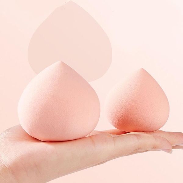 

sponges, applicators & cotton peach shape cosmetic puff beauty egg makeup blender dry and wet sponge foundation powder cushion women make up