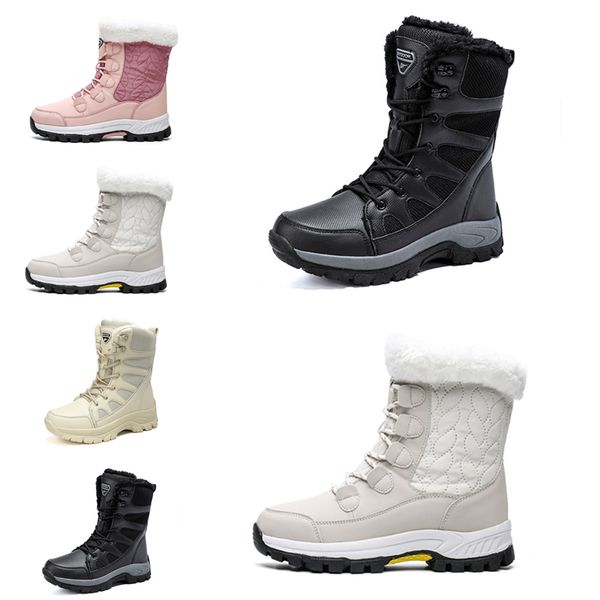 

designer women shoes snow boots fashion winter boot mini ankle shorts ladies girls womens booties triples black chestnut navy blue platform