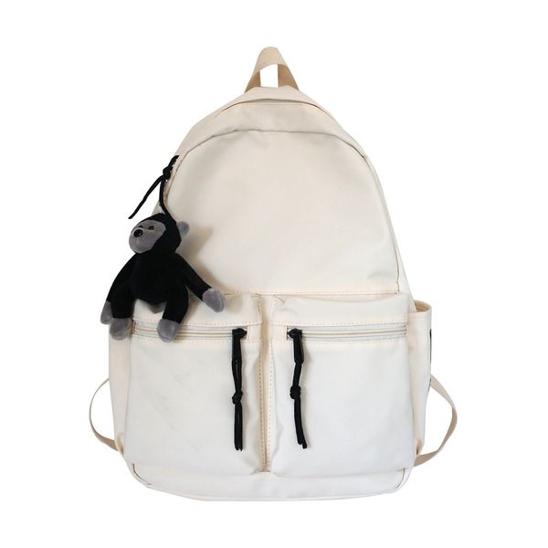 

2021 fashion backpacks leather backpack school travel bags mens women bookbag rucksack beauty and retro simple style 26-59
