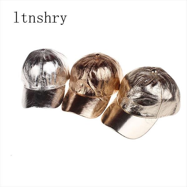 

pop fashion man woman gold silver champagne sparkling adjustable outdoor snapback hat baseball cap gorro, Blue;gray