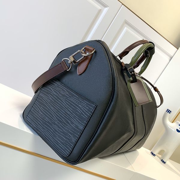 

style duffle bag 58669 leather the details of the handmade edges are exquisite simple and easy genuine leather bag