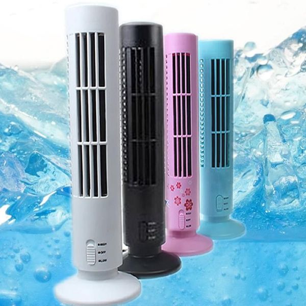 

lappc mini no leaf air conditioner cooling cool desk tower fan bladeless electric fans