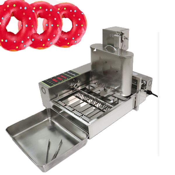 Otomatik Sabit Kontrol Donut Makinesi 6. Dişli Ayarı Dört Sıra Makinesi Fırın Restoran Mutfak Dayanıklı