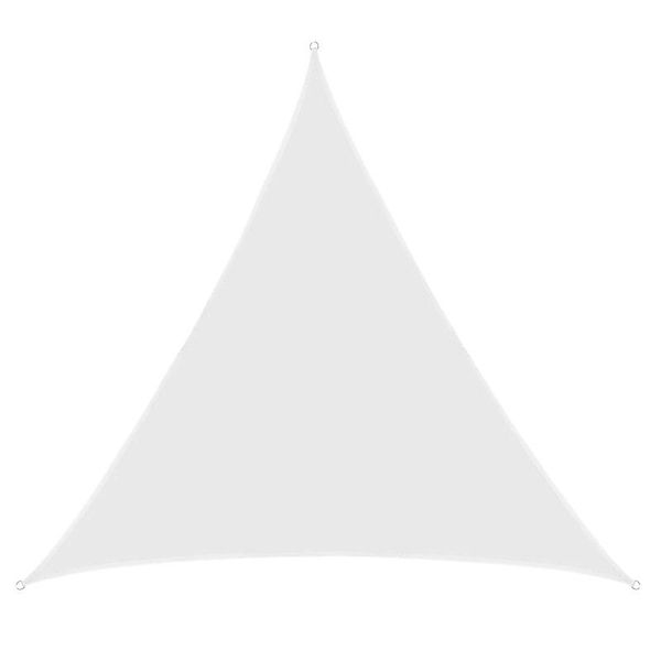 

shade sv-1pcs sunshade canopy triangular sun sail uv-resistant for patio outdoor garden cover (white)