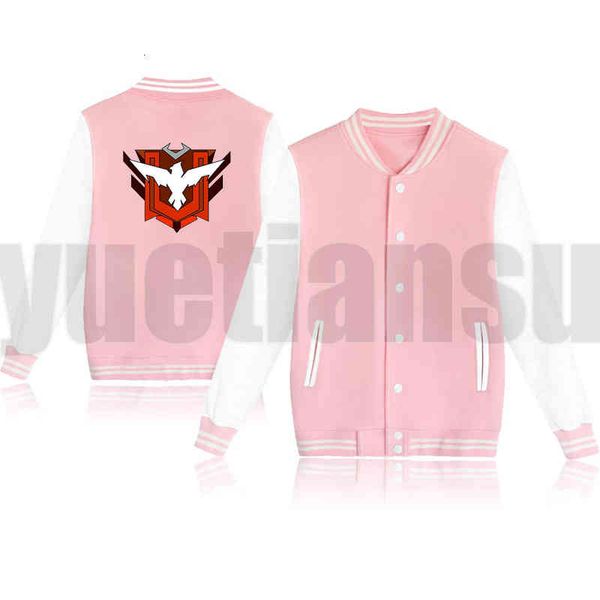 

men's hoodies & sweatshirts casual wireless baseball jacket, long sleeve anime hooded couple's clothes for shooting. vsa2, Black