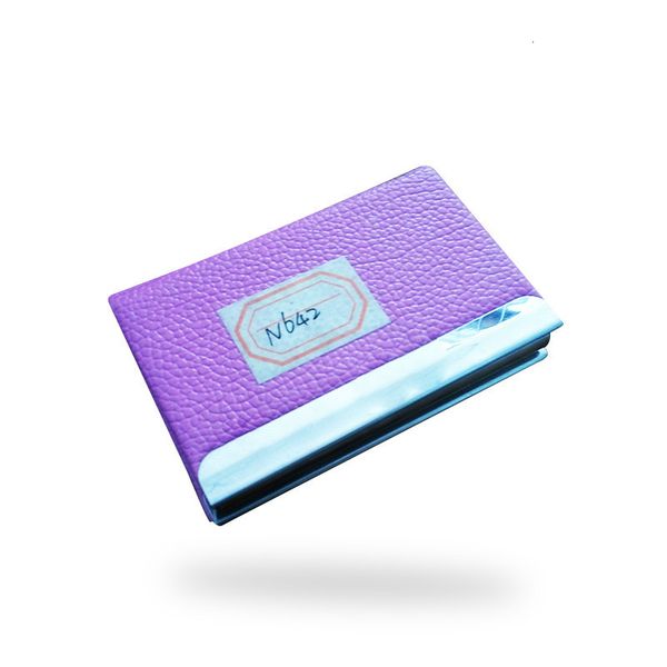 

files card holder dongguan shenglan n642 stainless steel pu leather business case