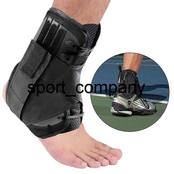 Guarda de cinta de tornozelo de futebol protetora para o alívio da dor de tendinite de entorsão para mulheres homens fitness