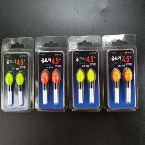 

bike lights stable slip drift tube electronic buoy strike indicator fishing float light stick with cr322 battery floats accessory