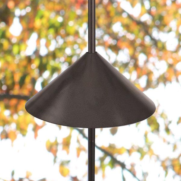 

shade wrap around squirrel baffle 18-inch unique wrap-around drop