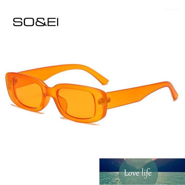 

sunglasses so&ei fashion small rectangle women designer vintage female square sun glasses trending men eyewear shades1 factory price expert, White;black