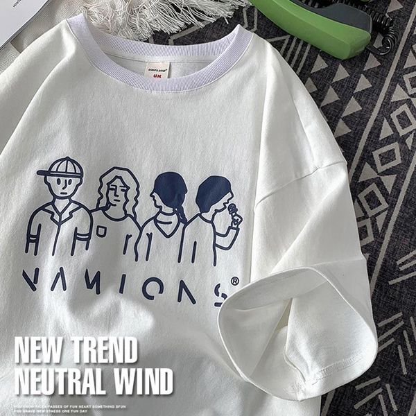 

women's t-shirt pure cotton white female short-sleeved summer loose student half-sleeved ins tide 2021 woman tshirts kawaii