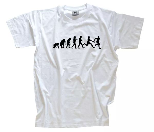 

standard edition relay race relay athletics evolution t-shirt s-xxxl, White;black