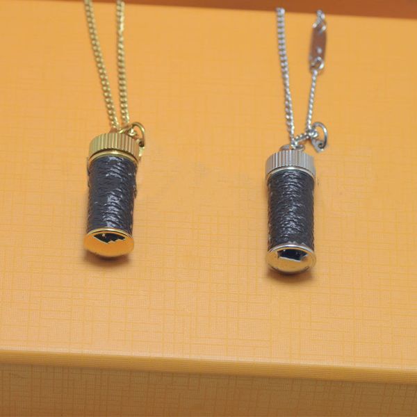 

selling perfume bottle necklace couple necklace 2 color golden long necklace fashion jewelry supply wholesale, Silver