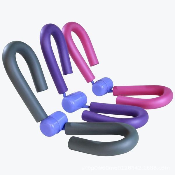

resistance bands stovepipe artifact training inner thigh leg beauty home hip lift fitness yoga equipment clip pelvic floor muscle trainer