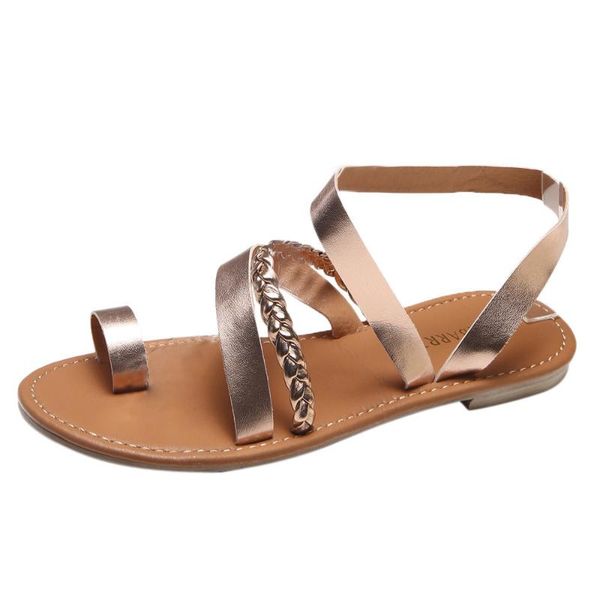 

arrival leisure women sandals slippers fashion lady sandal summer flip flops footwear size 35- 43, Black
