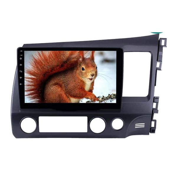 2Din Android 10.1 Pollice Car dvd Radio GPS Lettore Multimediale Unità di Testa Per HONDA CIVIC RHD 2006-2011