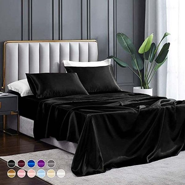 

high density velvet fitted bed sheet mattress protective cover soft breathable linen warm elastic band bedding sets