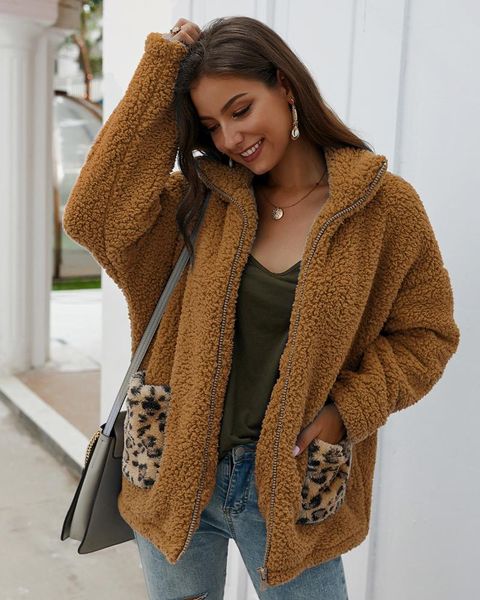 

original design women's winter sweater jackets, Black;brown